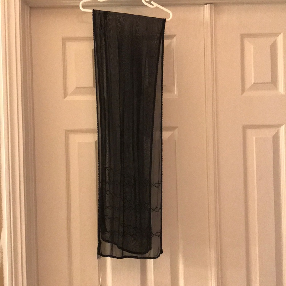 Liz Claiborne dress scarf with beautiful beading